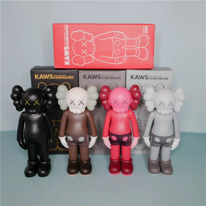 Shy Bear Figure Series Xx Eyes Facepalm Boy Series Anatomy Standing Posture Figure Room Decor Collection Model Toy Gift