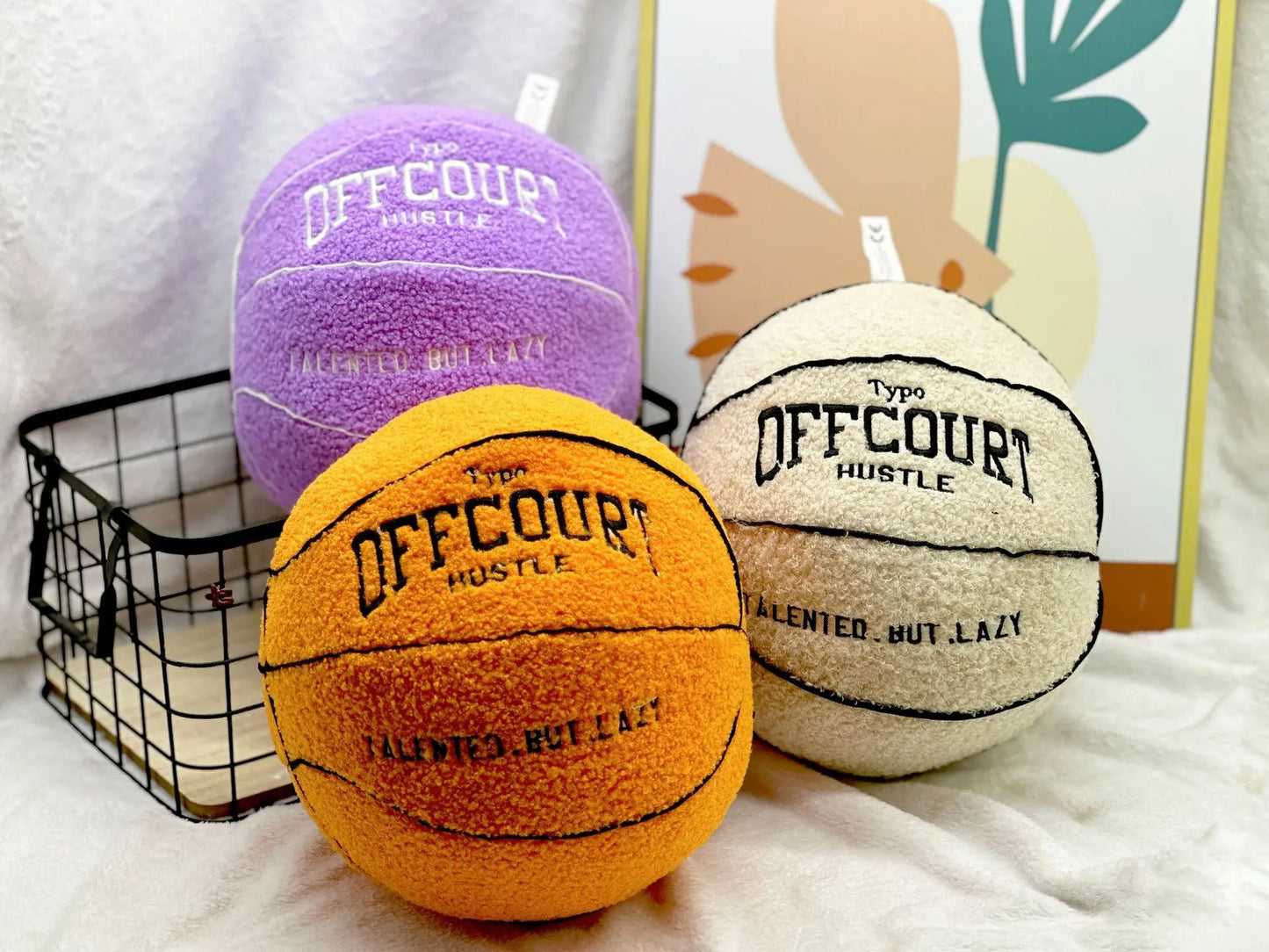 2023 New 25cm Offcourt Basketball Pillow Anime Plush Toy Plush Toy Stuffed Animals Doll Soft Plush for Children Birthday Gifts